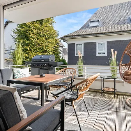 Ahorn - Balkon, Garage, Bbq, Switch&beamer, Flexbetten, Zentral, 15min In Willingen *